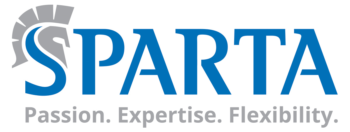 Sparta Logo with Slogan